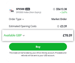 New CFD Flexibility For GBP Account Holders On eToro