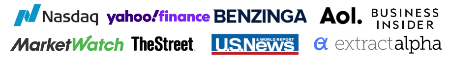 Logos of financial press that have cited or quoted DayTrading.com