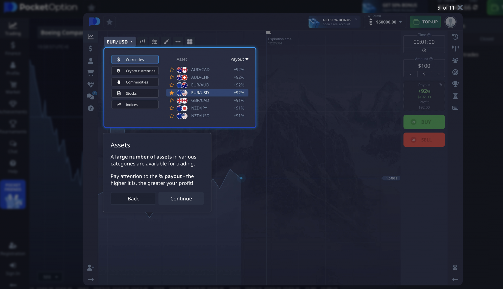 Pocket Option's educational materials