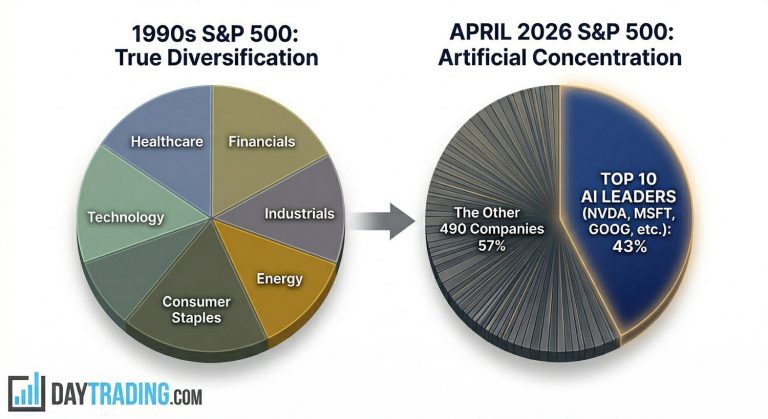 The Index Fund Trap: Why Your “Safe” Index Fund Is Now A High-Stakes AI Bet