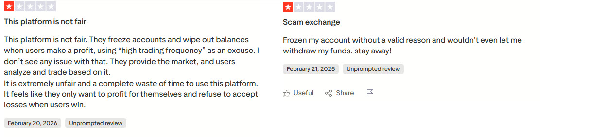 biking exchange trustpilot